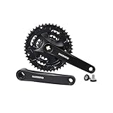 Farbe: Schwarz Shimano Unisex – Erwachsene Tretlager-2092832830 Tretlager, Schwarz, 175 mm