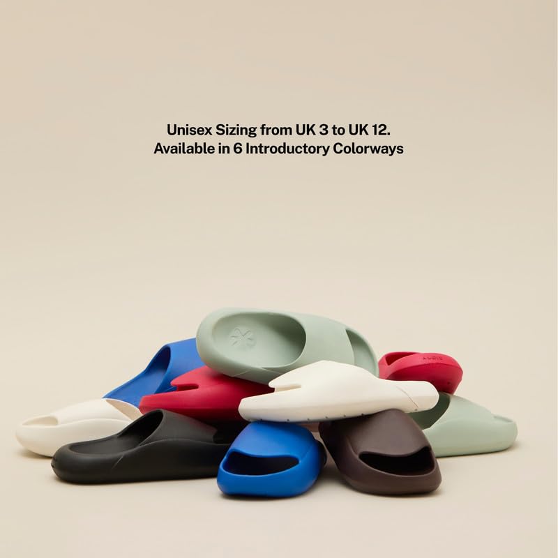 Image of LUDIC Sliders for Men and Women | CloudFrame Technology | Ultra-Soft EVA Cushion | Wide Toe Box | Relaxing Comfort | Sliders for Men & Women