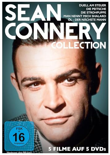  Sean Connery Collection / 5 Filme mit dem legendären „James Bond“-Darsteller in einer Box