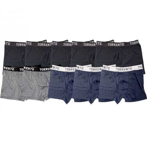 TORRENTE COUTURE Pack de 10 Boxers Unis Lio - XL Multicolore