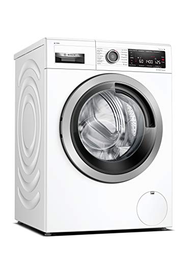 Bosch WAV28K42 Serie 8 Waschmaschine Frontlader / A+++ / 152 kWh/Jahr / 1400 UpM / 9 kg / Weiß / i-DOS™ / 4D Wash System / Home Connect