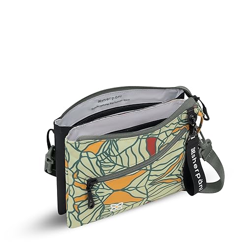 Image of Sherpani Zoom, Small Crossbody Purse, Nylon Crossbody Bag, Lightweight Cross Body Bag, Sleek Dual Pouch, Purses for Women