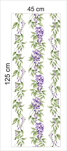 Image of CABANA HOMES Wall Stickers Botanical Leaf Wallpaper for Living Room Decor (45 x 125 cm, 2 Rolls) (12 sq. ft) DIY Self Adhesive Decals Bedroom, Haal