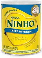 Leite em Pó Integral Ninho Lata 380g