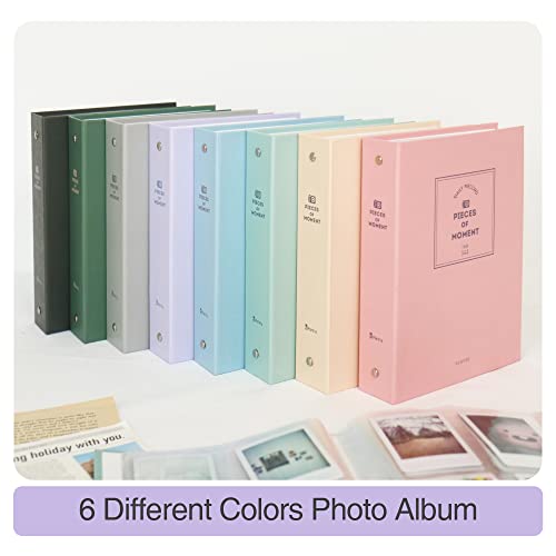 B Fancy Small Polaroid Photo Album 160 Pockets Picture Book For Kids, Baby, Family, Kpop Photocard Holder Book Holiday Gift Blue #TOP5