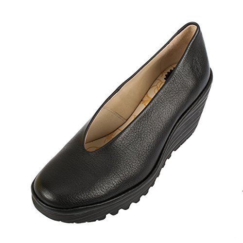 Fly London - Yaz - Chaussures de Ville - Femme - Noir -...