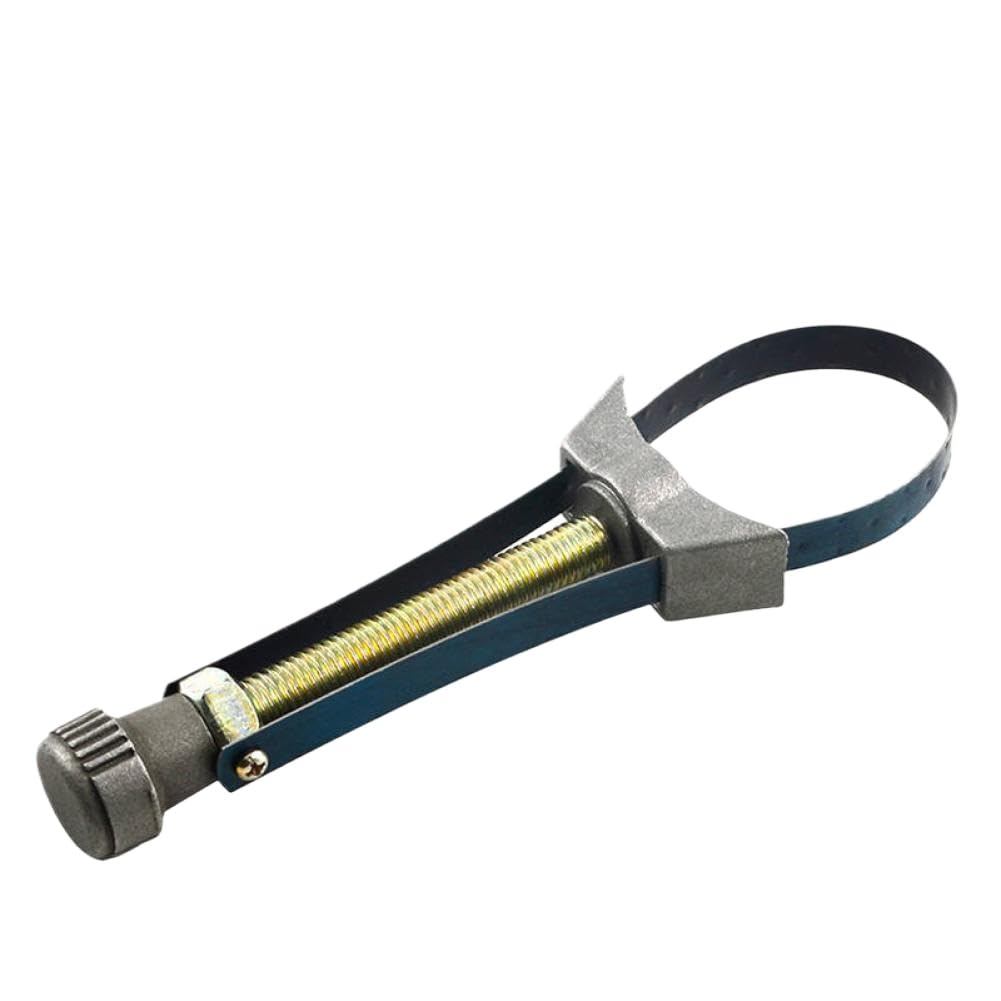 Ddywtrnnb Onecolor Car Auto Oil Filter Removal Tool Cap Spanner Strap Wrench 60Mm To 120Mm Diameter Adjustable For Vehicle Maintenance Compatible With Standard Oil Filters