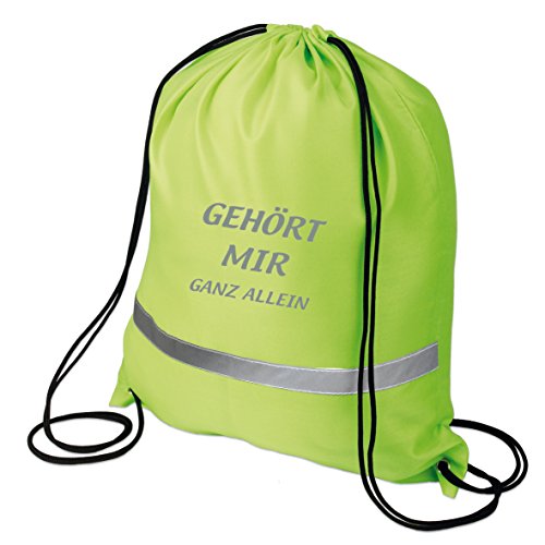 Geschenke mit Namen Bolsa con cordón, Amarillo (Amarillo) - 1358