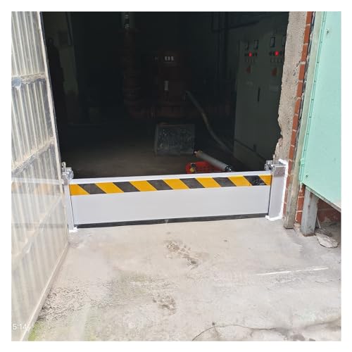 puerta garaje barrera anti inundaciones Barrera Contra Inundaciones Divisor De Separación Temporal Deflector Del Tapón De Agua, Panel De Inundación De Aluminio Desmontable Resistente, Prevención De Ag