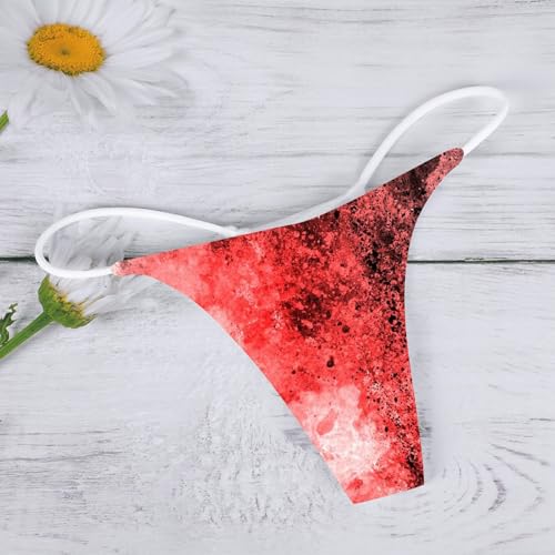 Womens Halloween Underwear G String Stretchy No Show Bikini Underwear - image 3