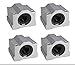 Pack of 4Pcs 16 mm SC16UU SCS16UU Linear Ball Bearing Slider Slide Bushing For Replacement CNC