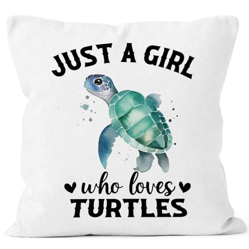 18 Best Gift Ideas for Turtle Lovers in 2026 7 Just a Girl Who Loves Turtles Pillow Cover