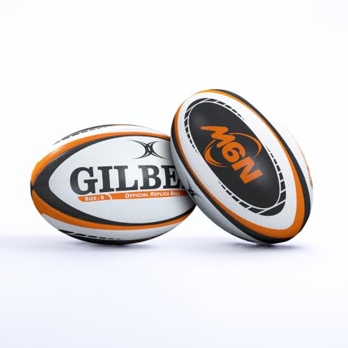 Balón de rugby Gilbert réplica del torneo 6 Naciones talla 5 para juego exterior