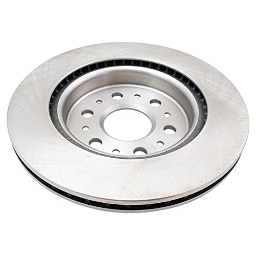 Image of TRQ Rear Ceramic Brake Pad and Rotor Set | For 17-20 Cadillac XT5 20 XT6 18-19 Buick Enclave 18-19 Chevrolet Traverse 19-20 Blazer 17-20 GMC Acadia