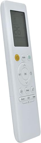 Miniatura 3 de NTQinParts Mando a distancia de repuesto para Midea 80001000012000 BTU en forma de U inteligente inversor ventana aire acondicionado MAW08V1QWT,