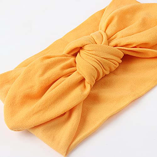 Wzt 20Pcs Baby Nylon Girls Headbands Turban Hair Bows Hair Band Elastic Hair Accessories For Kids Toddlers Infants Newborn #TOP4