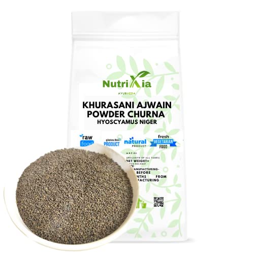Khurasani Ajwain Powder Churna-Khursani Ajwaain-Hyoscyamus Niger-Black Henbane-PARASIKA YAVANI (B09XB7XKXC) Amazon Price History, Amazon Price Tracker