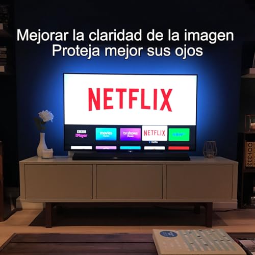 LED Strip Lights for TV, USB TV Backlight Kit with Remote, APP Control Sync to Music, 5050 RGB Smart LED Bias Lighting for HDTV (2m for 32"-42" TV) - Image 4