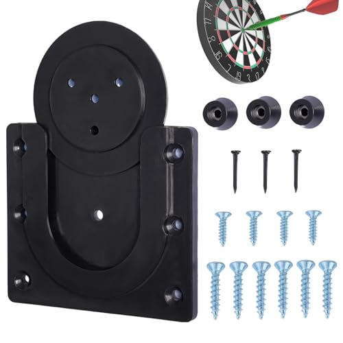 Soporte de pared para dardos resistente y accesorio de colgado para dianas