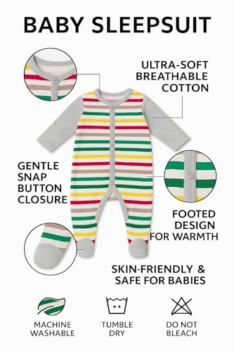 Image of TuddyBuddy 100% Cotton Romper /Bodysuit for Baby Boys