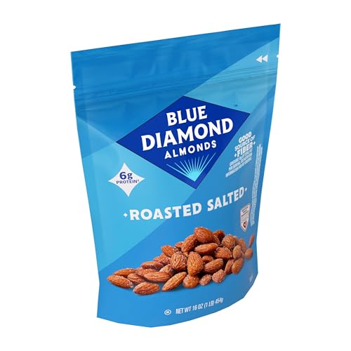 Image of Blue Diamond Almonds, Roasted Salted, 16 Ounce