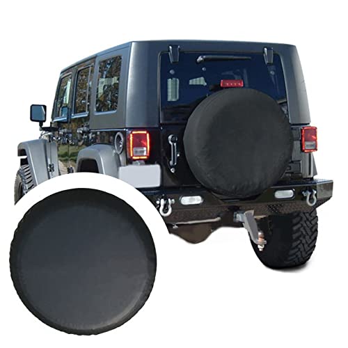 Gtfreedom Neumático Repuesto Cubierta 14'15' 16'17' Pulgadas 4WD 4x4 PVC Cuero Rueda de Repuesto Cubierta de neumático Funda Bolsa Bolsa...