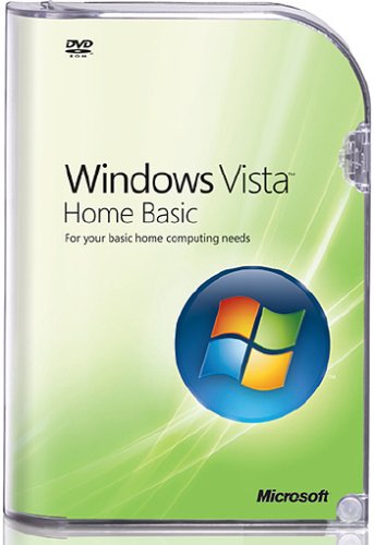 Microsoft Windows Vista Home Basic (ohne Media Player) englisch DVD