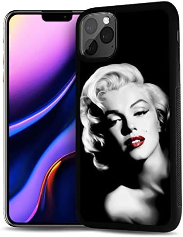 for iPhone 11 Pro Max, Durable Protective Soft Back Case Phone Cover, HOT12254 Marilyn Monroe