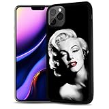 for iPhone 11 Pro Max, Durable Protective Soft Back Case Phone Cover, HOT12254 Marilyn Monroe