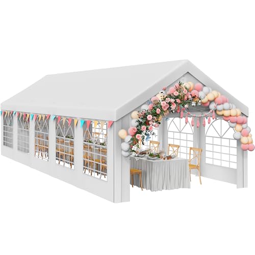 YITAHOME 16x32ft Party Tent Heavy Duty Outdoor Wedding Tent