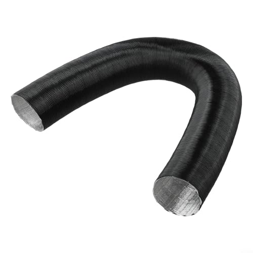 ZiStarlilife Conduit de chauffage en aluminium 42 mm Tuyau d'admission d'air flexible résistant à la chaleur pour système de chauffage auxiliaire diesel 80-300 cm (80 cm)