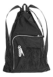 Speedo Erwachsene Unisex Ventilator Deluxe Mesh Bag Sportausrüstung Taschen, Schwarz, 1Sz