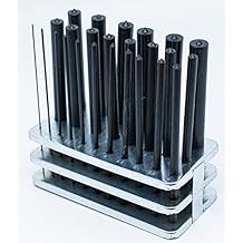 25 Piece Transfer Punch Set 1mm to 13mm by 0.5mm