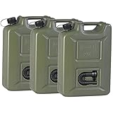 dieselkanister obi EAN:4042366662542 3er Set Benzinkanister 20 Liter Kraftstoffkanister olivgrün 20L UN-Zulassung Diesel Benzin