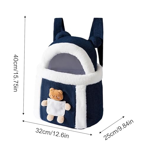 Mochila de transporte de mascotas de invierno para proteger a tu compañero 3