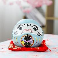 Amazon.co.jp: だるま 達磨 貯金箱カップル日本 置物お土産 置物 
