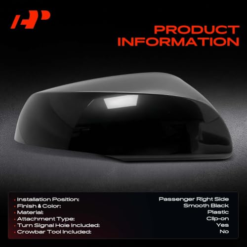 A-Premium Passenger Side Rearview Mirror Cover Cap Compatible with Toyota by A-Premium - Used condition - Image 3