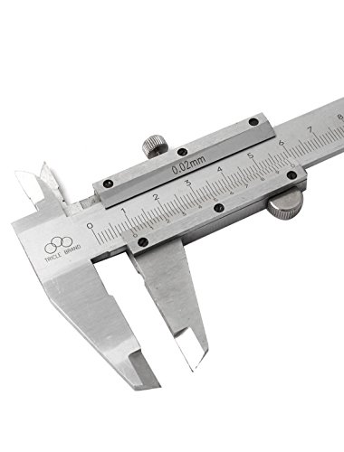 Calibrador Vernier metálico 0-150mm resolución 0.02mm miniatura 3
