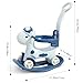 4 in 1 Rocking Horse for Toddlers 1-3 Years Old, Baby Rocking Toy Fun Birthday Gift for 1+ Kids, Ride on Toy with Guard Rails, Detachable Balance Board and Footrest with Push Handle (Blue)