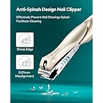 Nail Clippers with Catcher, Professional Stainless Steel Fingernail and Toenail Clipper Cutter, Trimmer Set for Men and Women (big) - Image 4