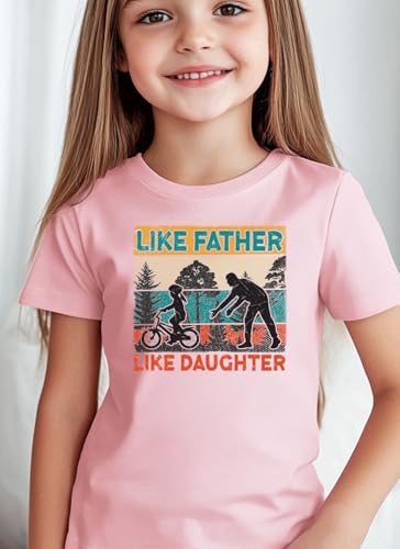 Kids Toddler Baby Boys Girls Father's Day T-Shirt Short Sleeve Funny Letters Graphic Tee Cotton Top4
