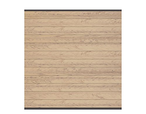 Preisvergleich Produktbild Sichtschutzzaun System WPC Zaunfeld-Set sand / anthrazit 178x183cm
