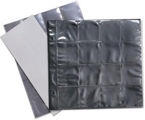 Littleton 2x2 Coin Holder Portfolio Pages -10 Pack