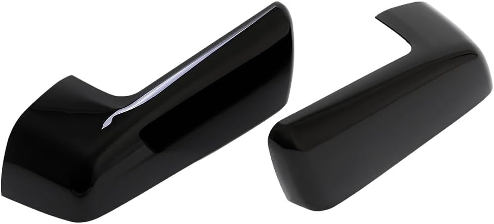 MAXDOM Side Mirror Cap Compatible with Chevy Silverado 1500 / GMC Sierra 1500 (Gloss Black, Silverado 2019-2025)