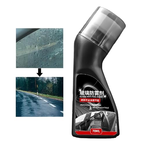 Spray antivaho para parabrisas | Agente de revestimiento en aerosol antivaho para coche | Suministros de limpieza antivaho para ventanas de coche, prevención de niebla de parabrisas a prueba de lluvia