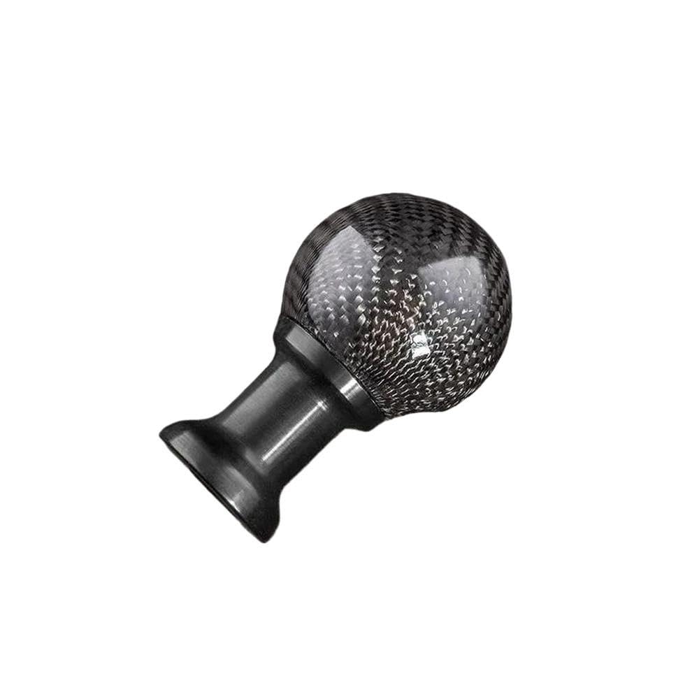 SXQPOCAR Real Carbon Fiber Gear Shift Knob for Mazda MX-5 2015-2024 Shift Lever Head(Black)