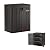 Suncast Commercial Heavy-Duty 9 Cubic Ft. Resin Storage Cabinet with Lockable Handles, Adjustable Metal-Reinforced Shelves for Garage or Workspace, Black