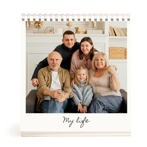 Wanapix | Calendario Personalizado 2026 de Mesa | En Español