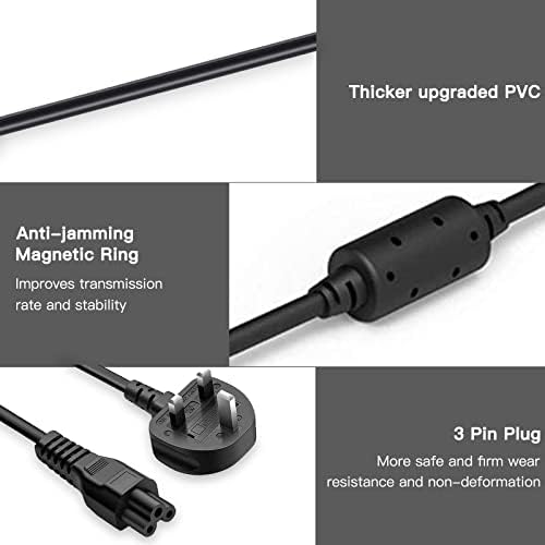 65W 20V 3.25A AC Adapter Laptop Charger USB Tip for Len ovo Thinkpad T470 T470S T460 T460S E450 E460 E540 E550 G50 Y40 Z50 Z70, Yoga 2 11 11S 13,Chromebook N20 N20p