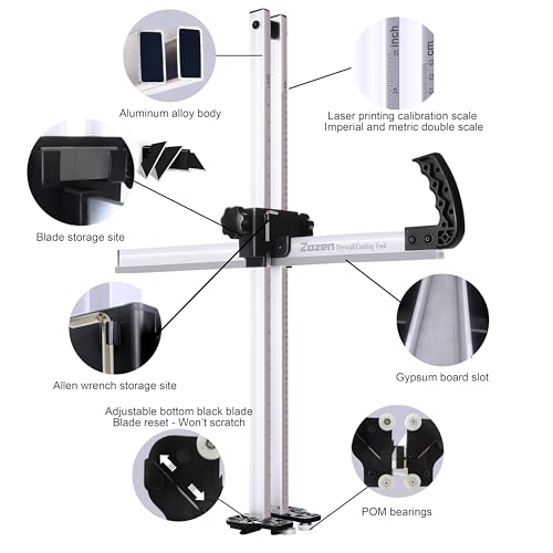 Zozen Foldable Drywall Cutter